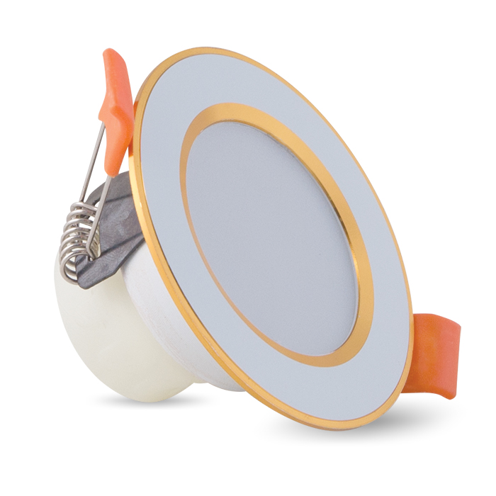 Đèn LED âm trần phát ra ánh sáng nhờ các điốt phát quang 