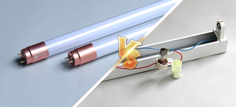 Sự khác biệt giữa đèn LED và đèn huỳnh quang